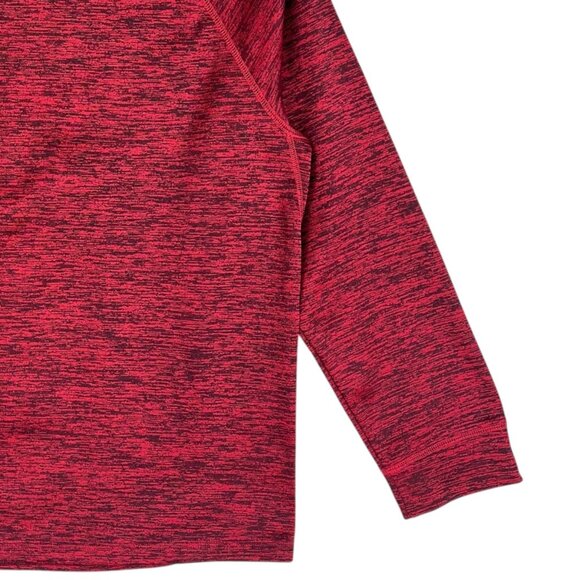 Tek Gear DryTek Men's Red & Black Quarter-Zip Pullover Sweatshirt Sz Medium NWOT - Picture 6 of 9